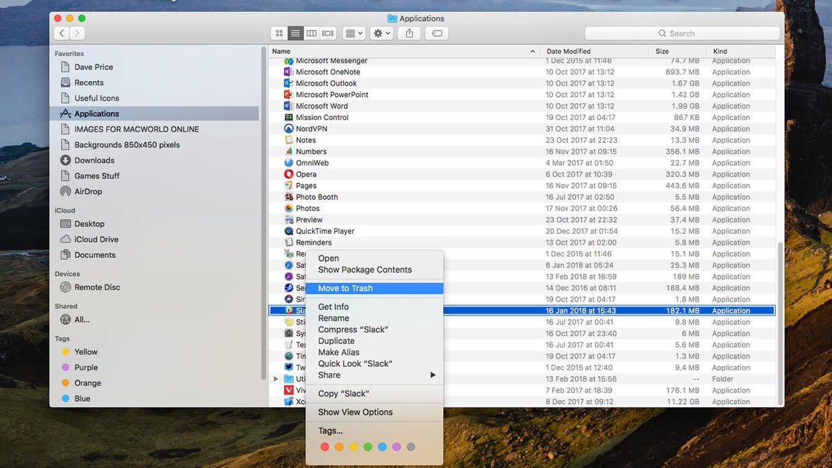 mac app memory clean